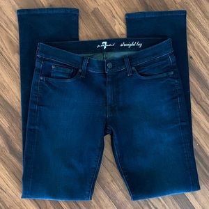 7 FOR ALL MANKIND Straight Leg Jeans Size 31